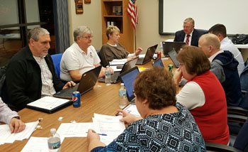 The Crestview Local Board of Education held its organizational meeting on Monday evening. Scott Truxell/Van Wert independent
