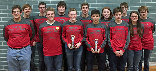 Van Wert High School Robotics Team. (photo submitted)