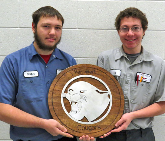 Vantage to raffle Cougar's head 1-2017