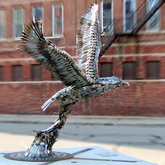 The subject can be emphasized by blurring the background, a technique sometimes referred to as “bokeh”. (Photo by Rex Dolby.)