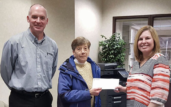 First Fed donates to dog park 2-2017