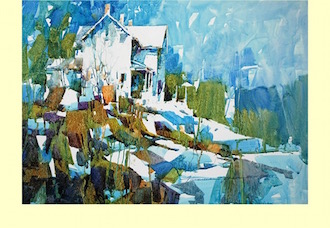 Works such as this watercolor by Fred Graff of the Ohio Watercolor Society will be on display at the Wassenberg Art Center beginning February 11-March 5. (Photo submitted.)