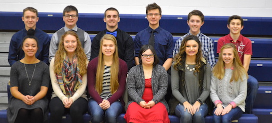 Homecoming court.  (Photo submitted.)