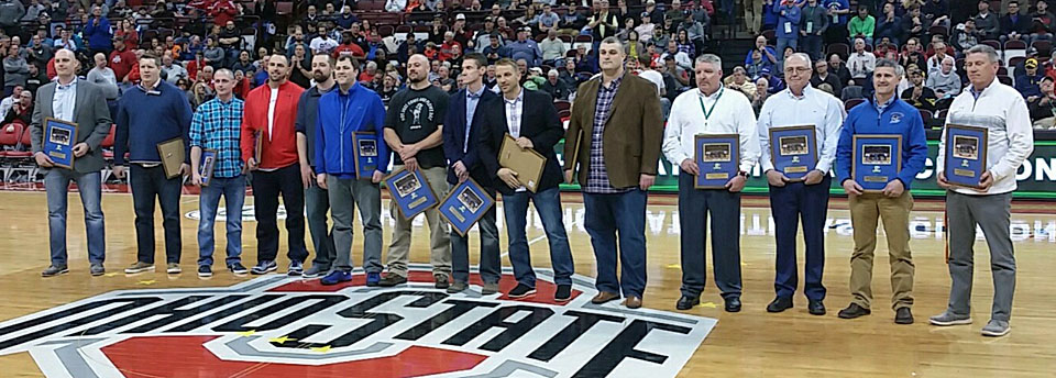 Lincolnview team honored at state semifinals 3-2017