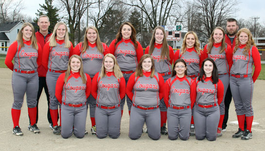 The Van Wert High School varsity softball team. Brent Gibson/for the VW independent