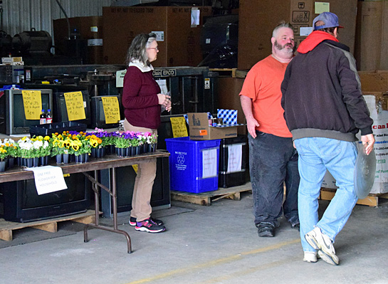 Earth Day event at VW Recycling Center 4-22-17