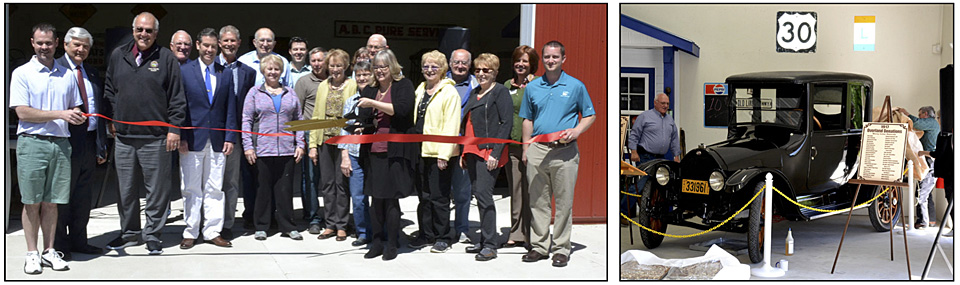Historical Society barn ribboncutting 4-23-17
