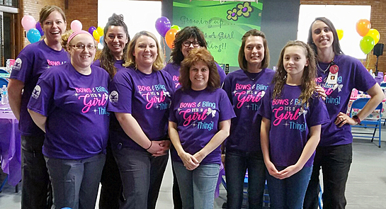 A number of area girls turned out for this year's "It's a Girl Thing!" event held at the Van Wert County YWCA. (photo submitted)