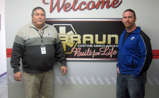 Braun donation to Camp Clay Aqua Park 5-2017