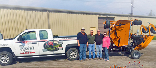 Fairgrounds buys new mower 5-2017