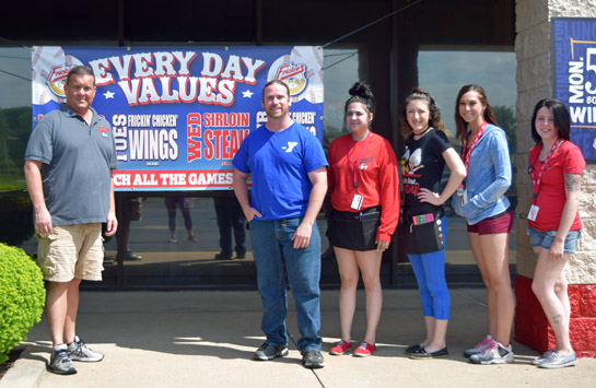 Frickers donates to Aqua Park 5-2017