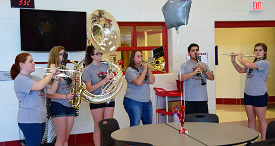 Ken Amstutz open house 5-18-17-band