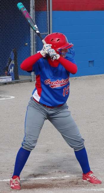 Sydney Bowen waits for a good pitch. Van Wert independent file photo